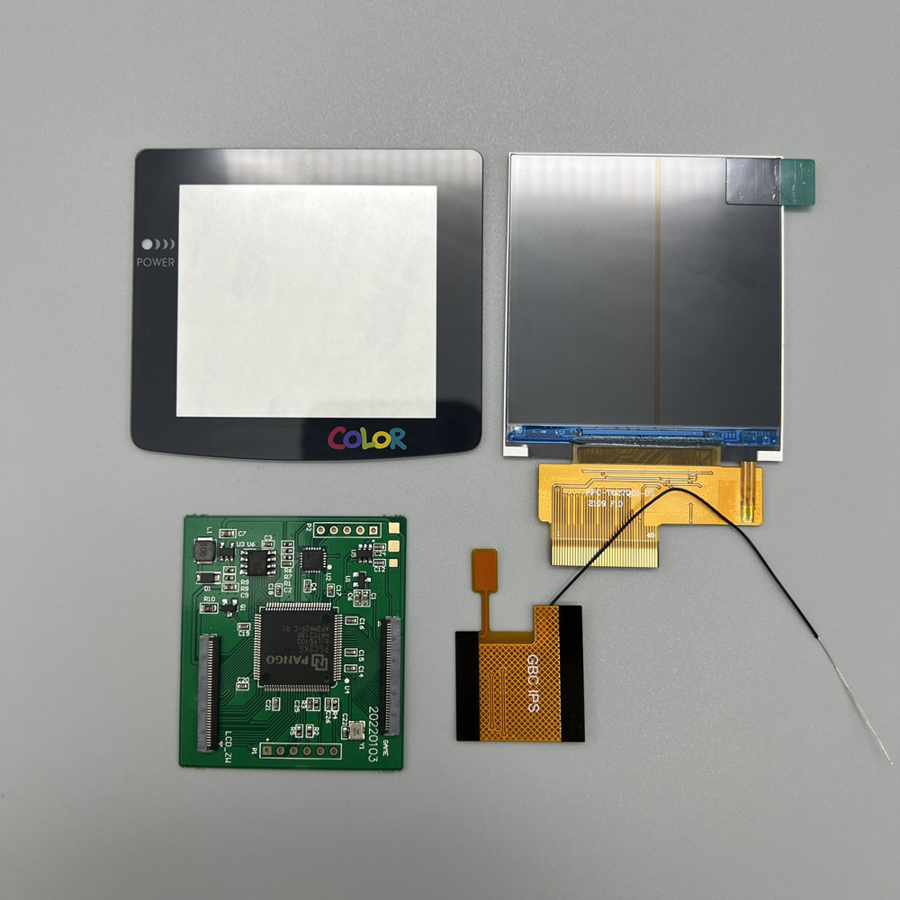 Lcd Screen Arcade - 2.6インチIPS高輝度液晶画面は、ニンテンドーゲームボーイカラーIPS GBC LCD対応ピクセルディスプレイに適しています。