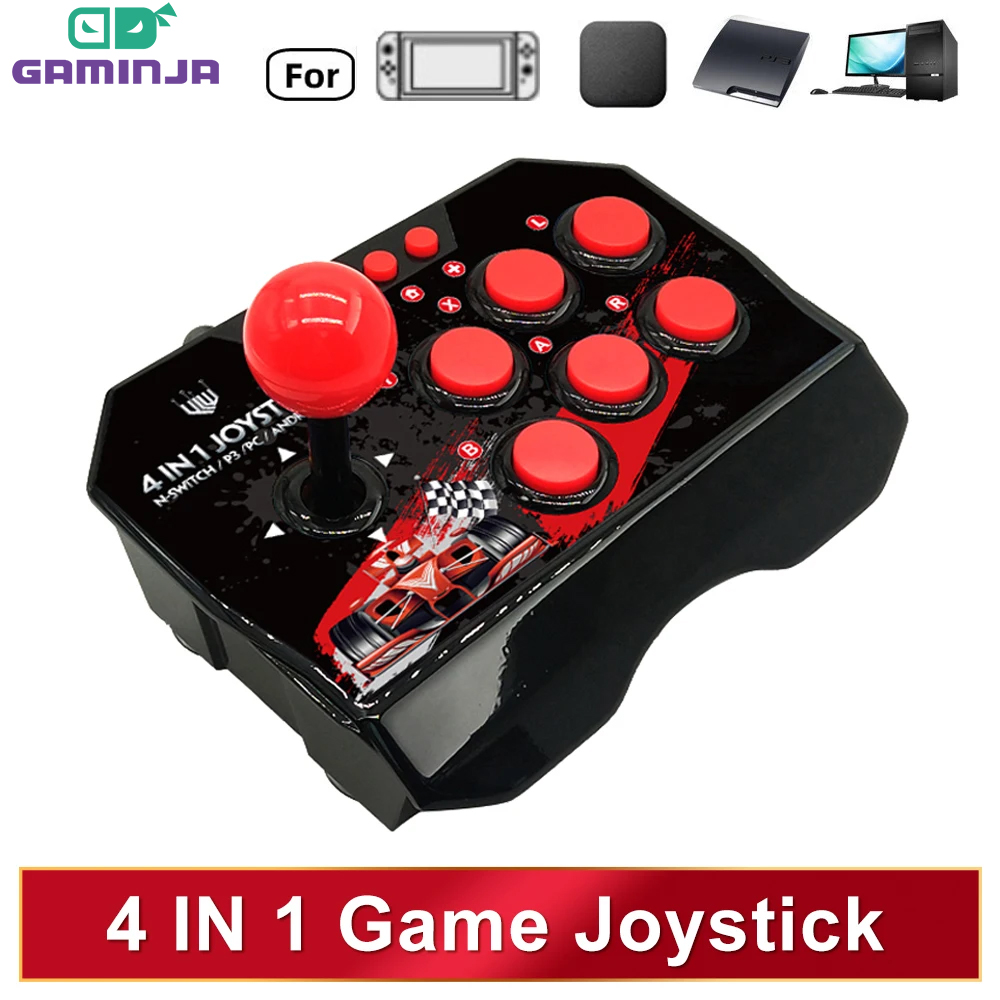 Arcade Game Jackpot - GAMINJA 4-in 1 ゲームジョイスティック 3 メートル