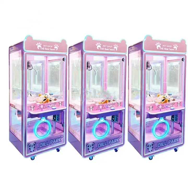 Arcade Toy Vending Machine - コイン式ゲーム機 おもちゃ販売機 アーケード クレーンゲーム クレーンマシン 紙幣識別機付き