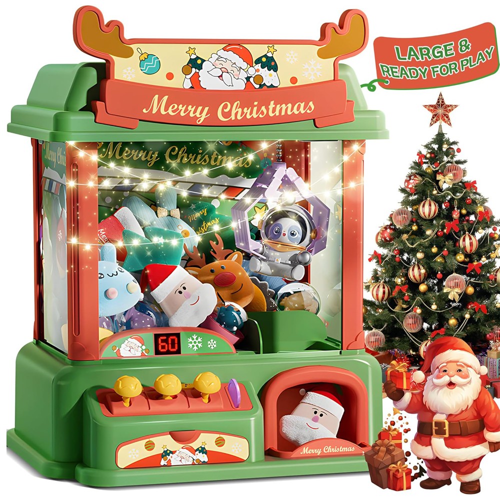 子供のためのクリスマスの爪のマシン,ミニ自動販売機,キャンデ - Arcade And Vending のレビューと価格