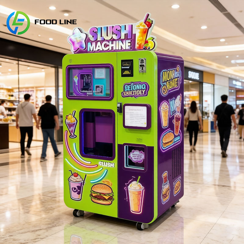 スラッシュアイス自動販売機、フローズンドリンクメーカー、スム - Slushie Machine Vending のレビューと価格