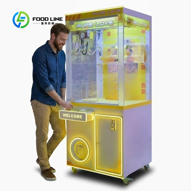 カスタマイズ可能な自動クレーンゲーム機、コイン式ぬいぐるみ獲 - Arcade Game Coin のレビューと価格