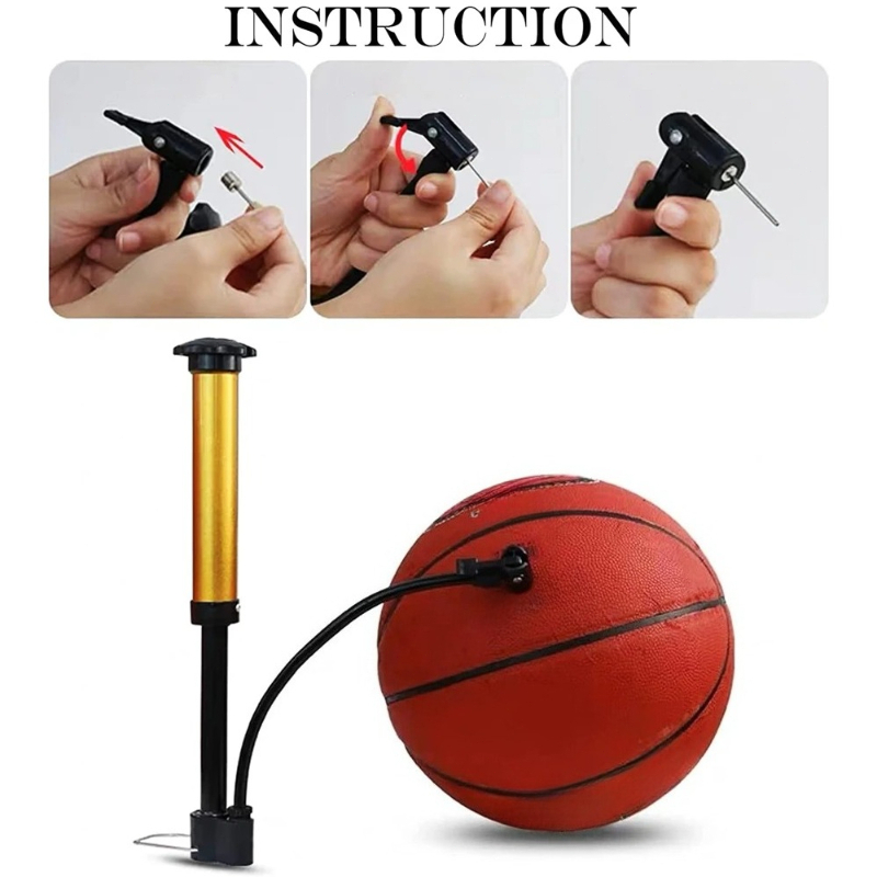 バスケットボールポンプ用金属製エアノズルセット、プラスチック - Basketball Arcade Game のレビューと価格