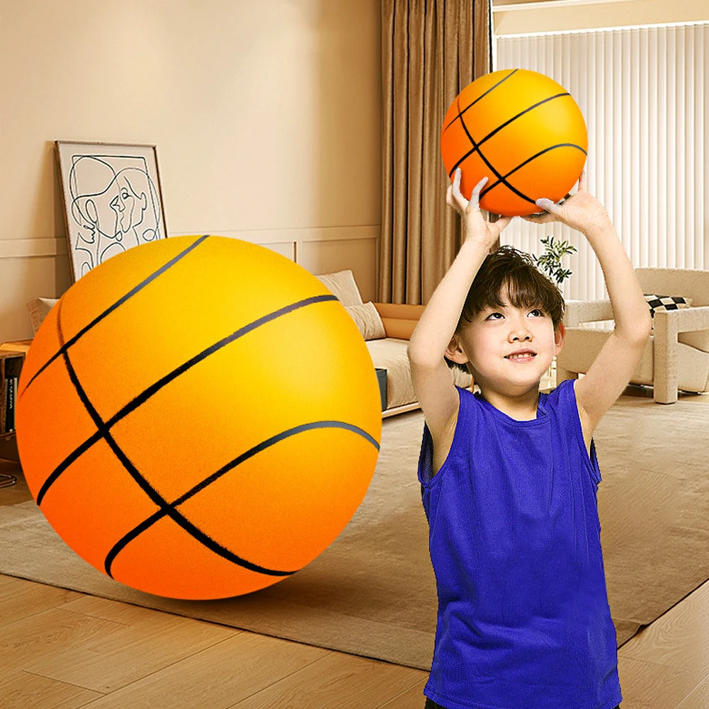 静音バスケットボール 直径18/21/24cm 室内用 静音 - Basketball Arcade Game のレビューと価格